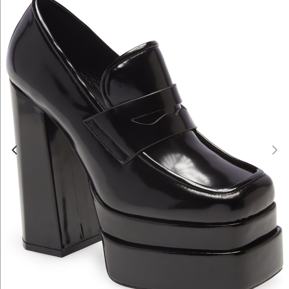 Jeffrey Campbell Laxed Platform Loafers Gem